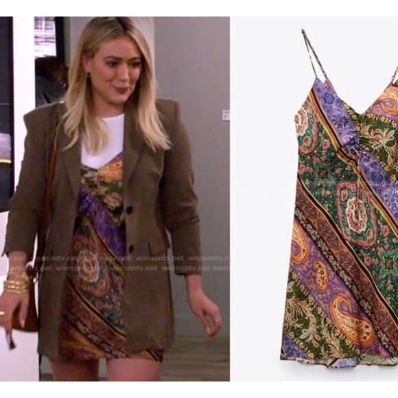 Multicolor Paisley Slip Dress - Picture 9 of 9